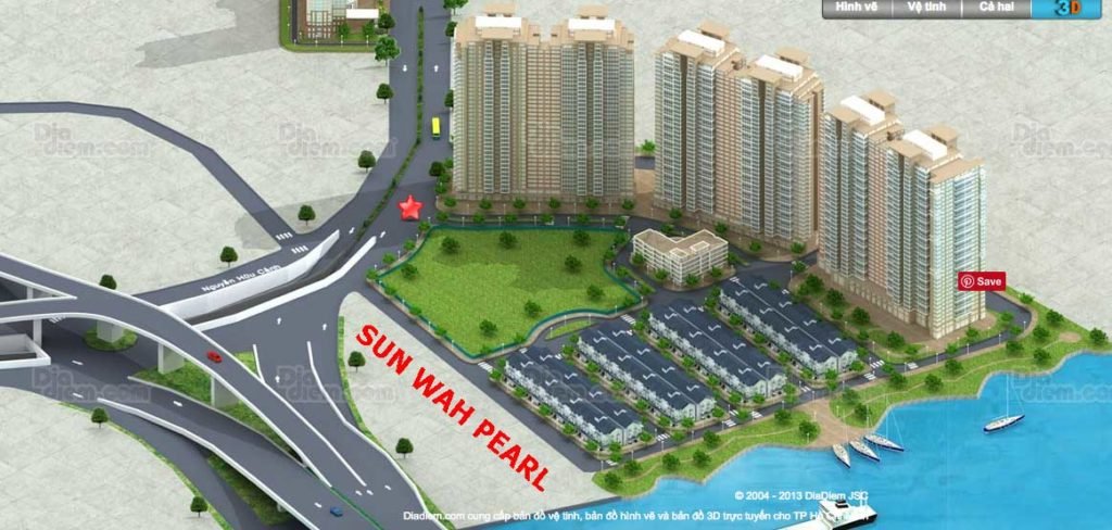 Vị trí Sun Wah Pearl