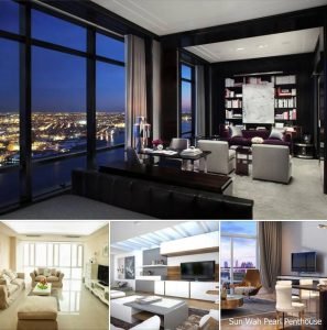 Giá cho thuê căn hộ Sunwah Pearl Saigon