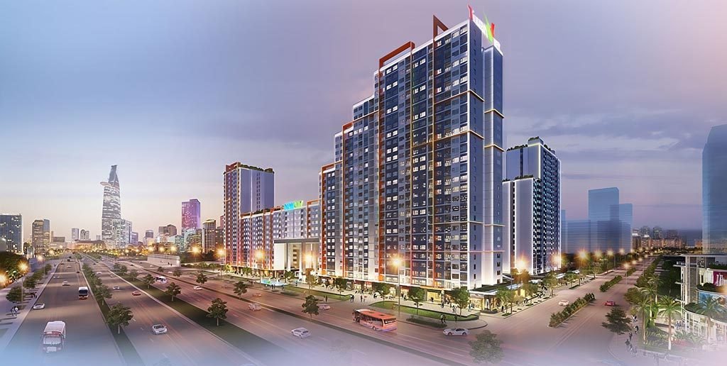 Phối cảnh dự án New City Thủ Thiêm Quận 2