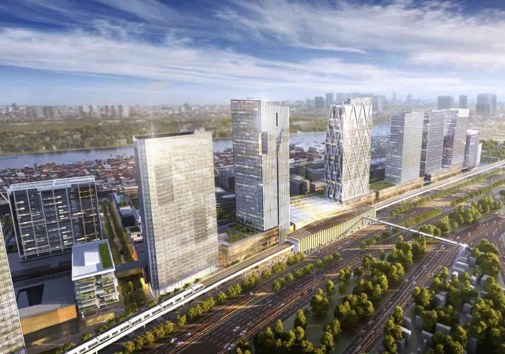 Các tòa văn phòng Saigon Quays cao 35-40 tầng là nơi đặt trụ sở chính của nhiều công ty trong và ngoài nước