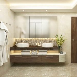 Phòng tắm căn hộ Sunwah Pearl