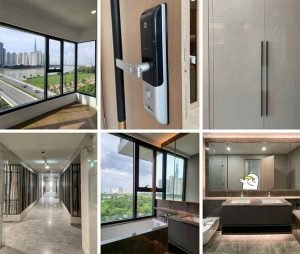 Nội và ngoại thất căn hộ The River Thủ Thiêm cho thuê